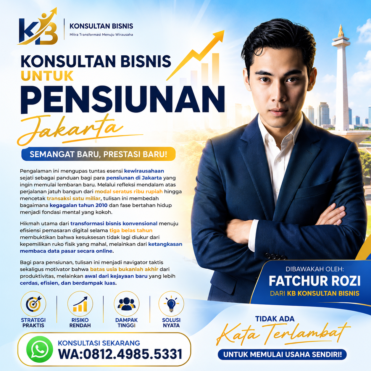 konsultan bisnis untuk pensiunan jakarta