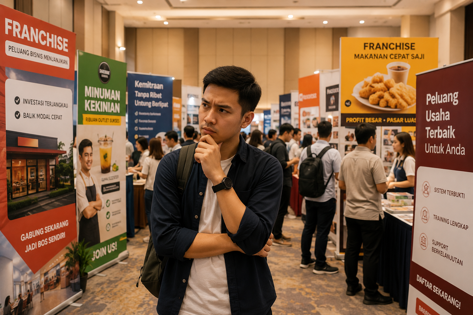 cara memilih franchise